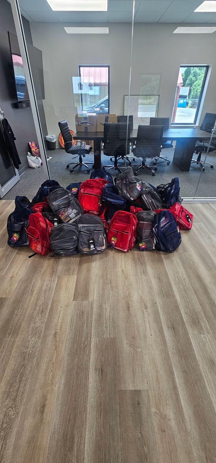 Our Louisiana team was proud to work alongside Gifting Grace Project in their annual Pack the Backpack drive.
